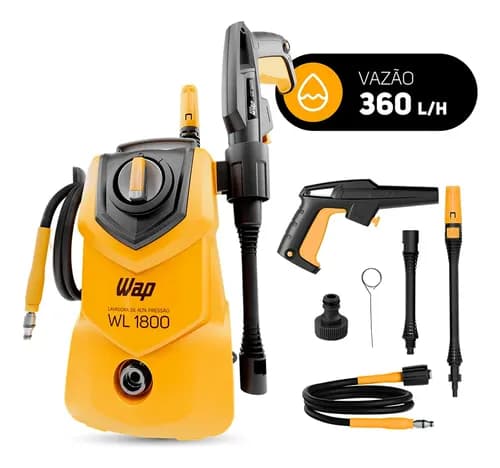Lavadora Alta Pressão WAP WL 1800 1400W 1500PSI 127V