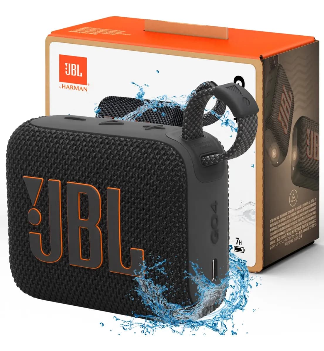 Caixa de Som JBL Go 4 Bluetooth À Prova D'água